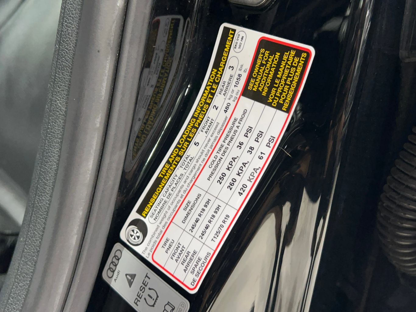 2014 AUDI A4 SEDAN 4-CYL, TURBO, 2.0 LITER PREMIUM PLUS SEDAN 4D