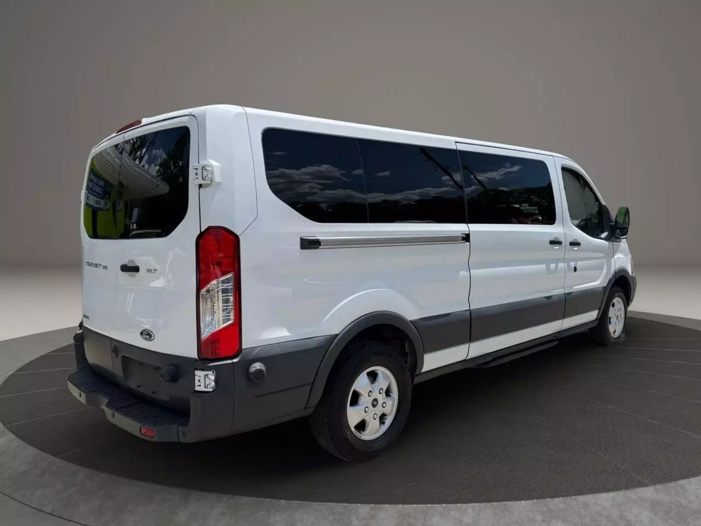 2018 FORD TRANSIT 350 WAGON PASSENGER V6, ECOBOOST, TT, 3.5L XLT W/LOW ROOF W/SLIDING SIDE DOOR VAN 3D