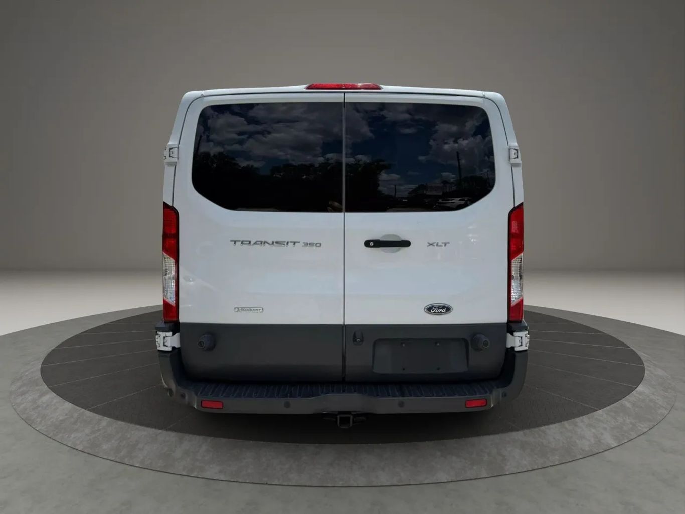 2018 FORD TRANSIT 350 WAGON PASSENGER V6, ECOBOOST, TT, 3.5L XLT W/LOW ROOF W/SLIDING SIDE DOOR VAN 3D