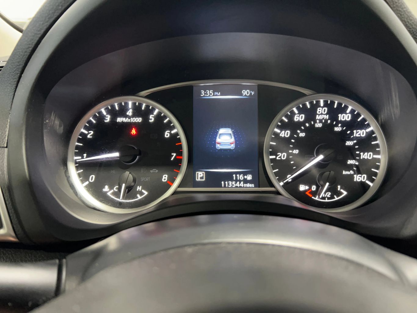 2016 NISSAN SENTRA SEDAN 4-CYL, 1.8 LITER SV SEDAN 4D
