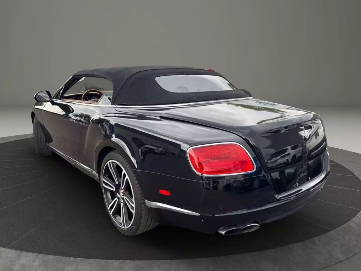 2013 BENTLEY CONTINENTAL CONVERTIBLE V8, TWIN TURBO, 4.0 LITER GTC CONVERTIBLE 2D