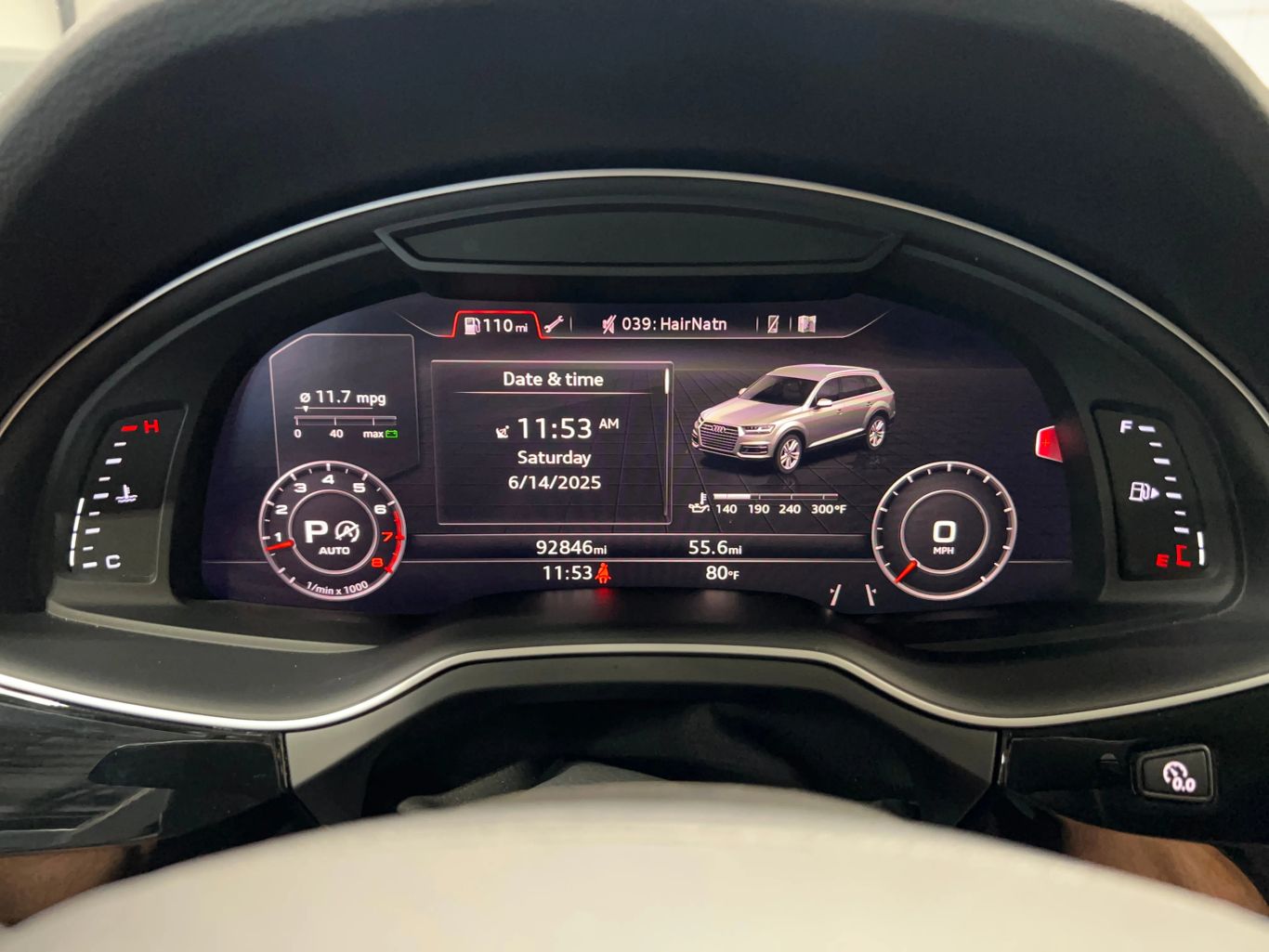 2018 AUDI Q7 SUV V6, SPRCHRGD, 3.0L 3.0T PRESTIGE SPORT UTILITY 4D