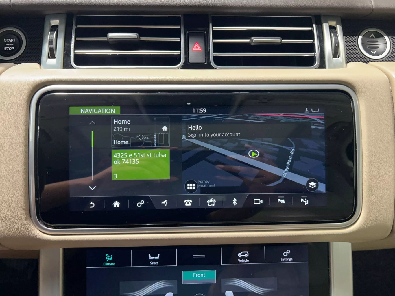 2019 LAND ROVER RANGE ROVER SUV V6, SUPERCHARGED, 3.0 LITER HSE SPORT UTILITY 4D