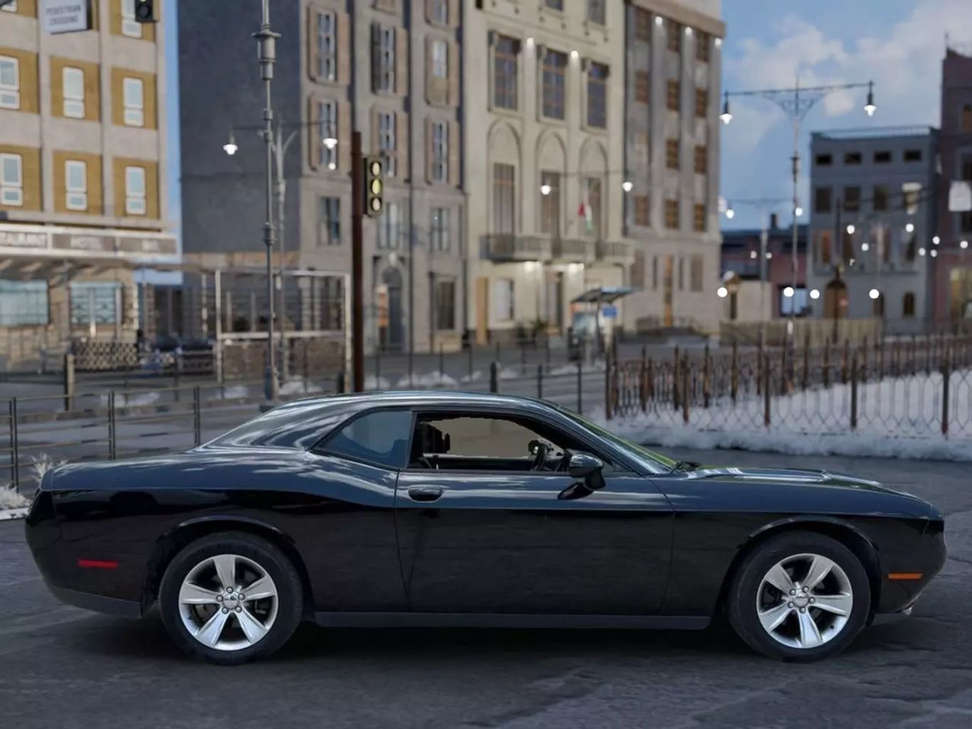 2016 DODGE CHALLENGER COUPE V6, 3.6 LITER SXT COUPE 2D