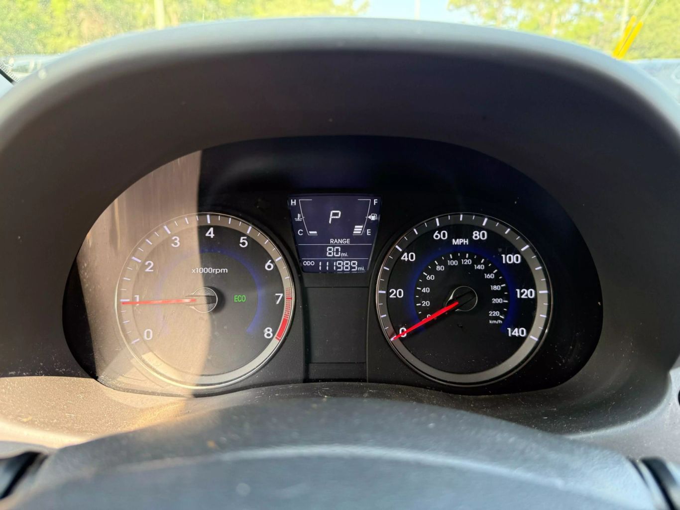 2012 HYUNDAI ACCENT HATCHBACK I4 1.6L GASOLINE HATCHBACK 5D SE 1.6L I4