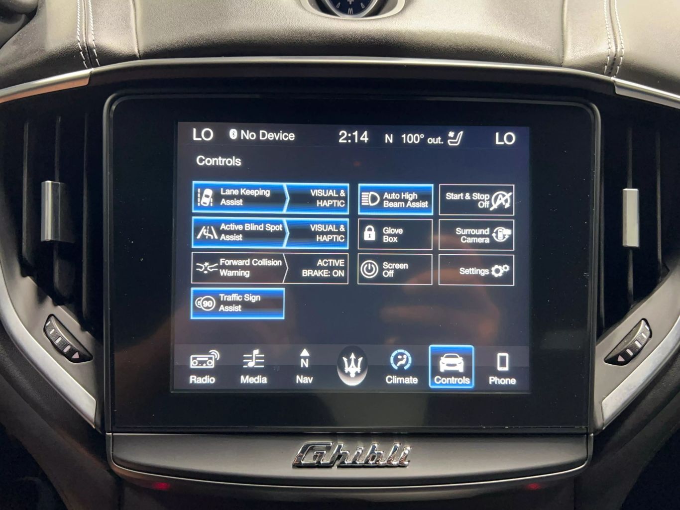 2018 MASERATI GHIBLI SEDAN V6, TWIN TURBO, 3.0 LITER S Q4 SEDAN 4D