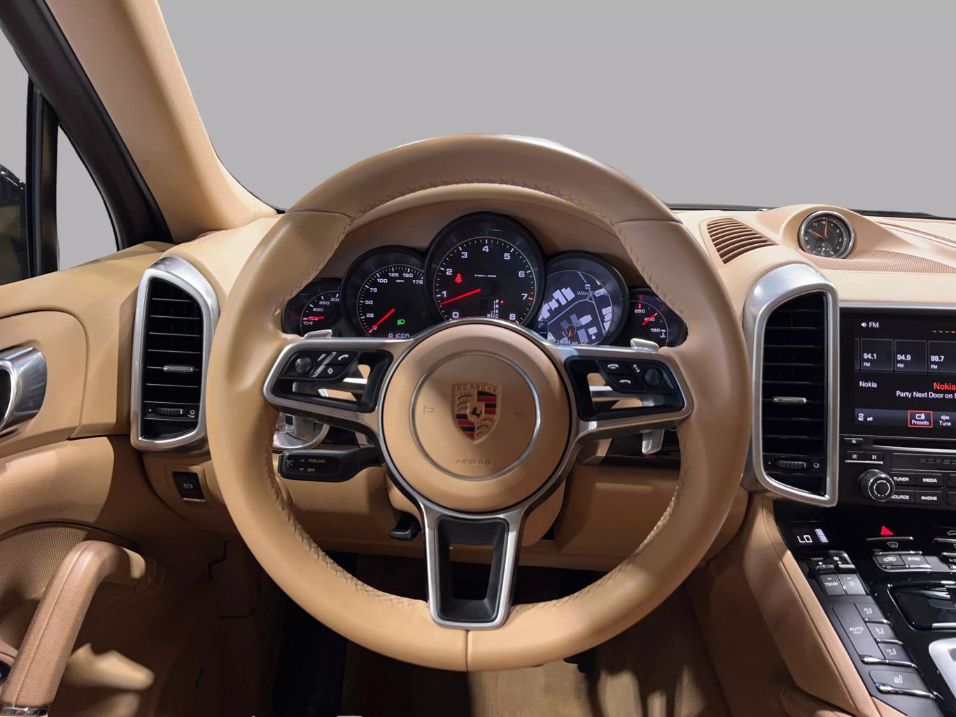 2017 PORSCHE CAYENNE SUV V6, 3.6 LITER SPORT UTILITY 4D