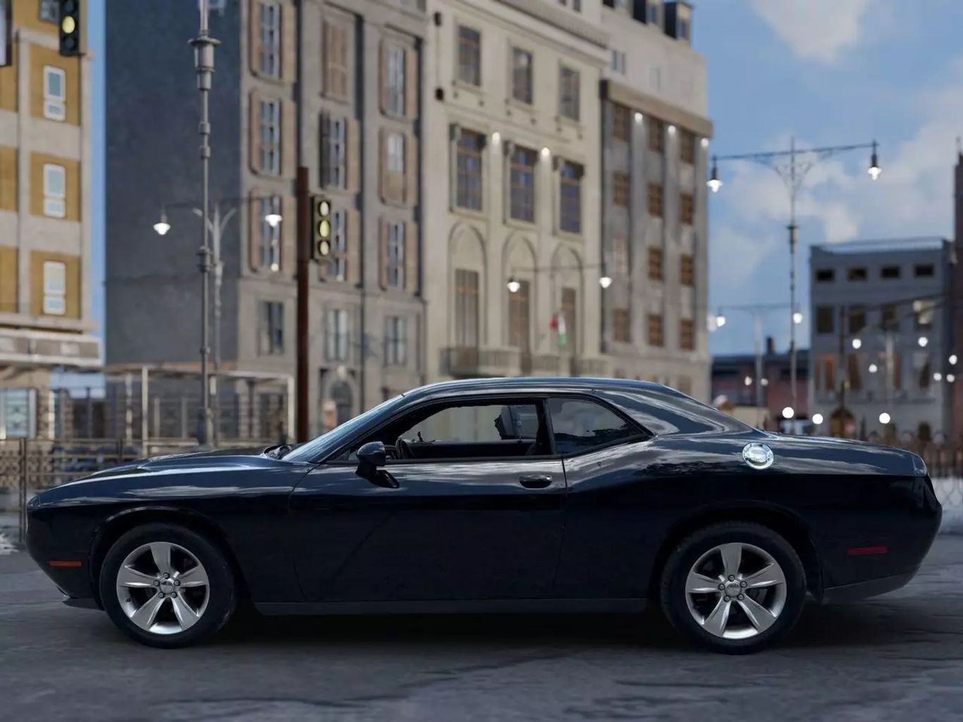 2016 DODGE CHALLENGER COUPE V6, 3.6 LITER SXT COUPE 2D