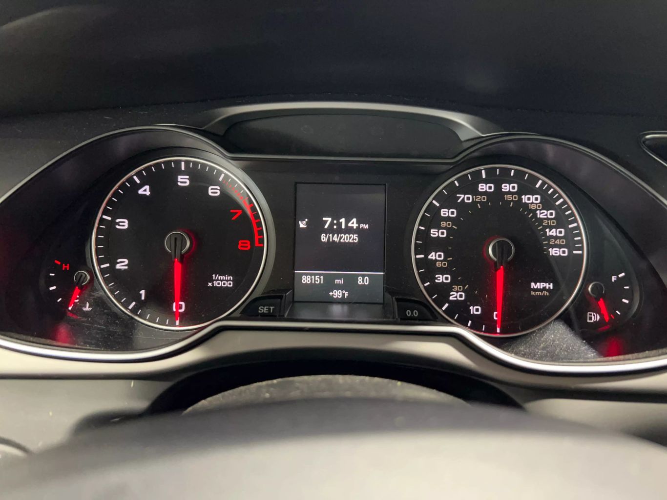 2014 AUDI A4 SEDAN 4-CYL, TURBO, 2.0 LITER PREMIUM PLUS SEDAN 4D
