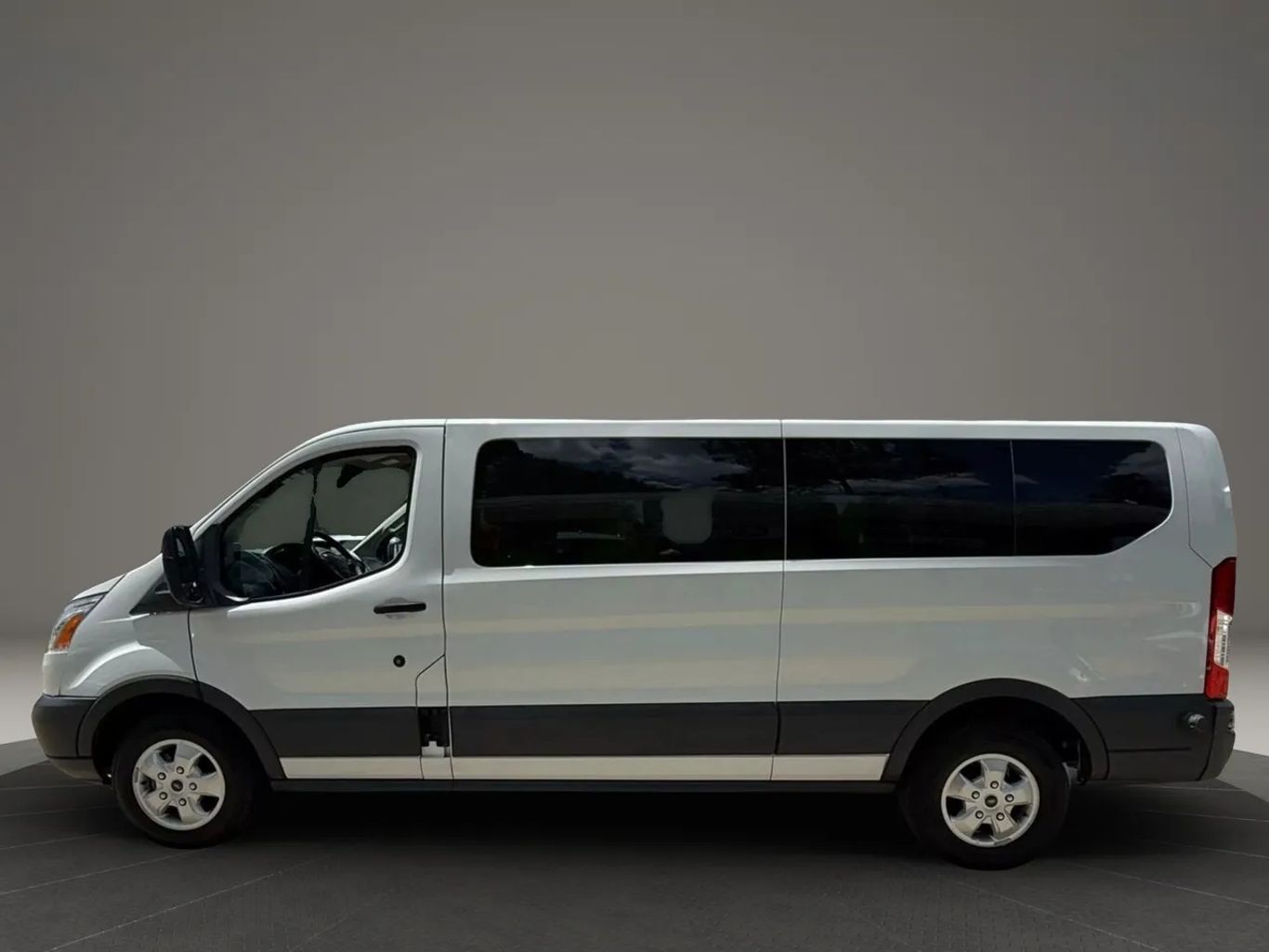 2018 FORD TRANSIT 350 WAGON PASSENGER V6, ECOBOOST, TT, 3.5L XLT W/LOW ROOF W/SLIDING SIDE DOOR VAN 3D
