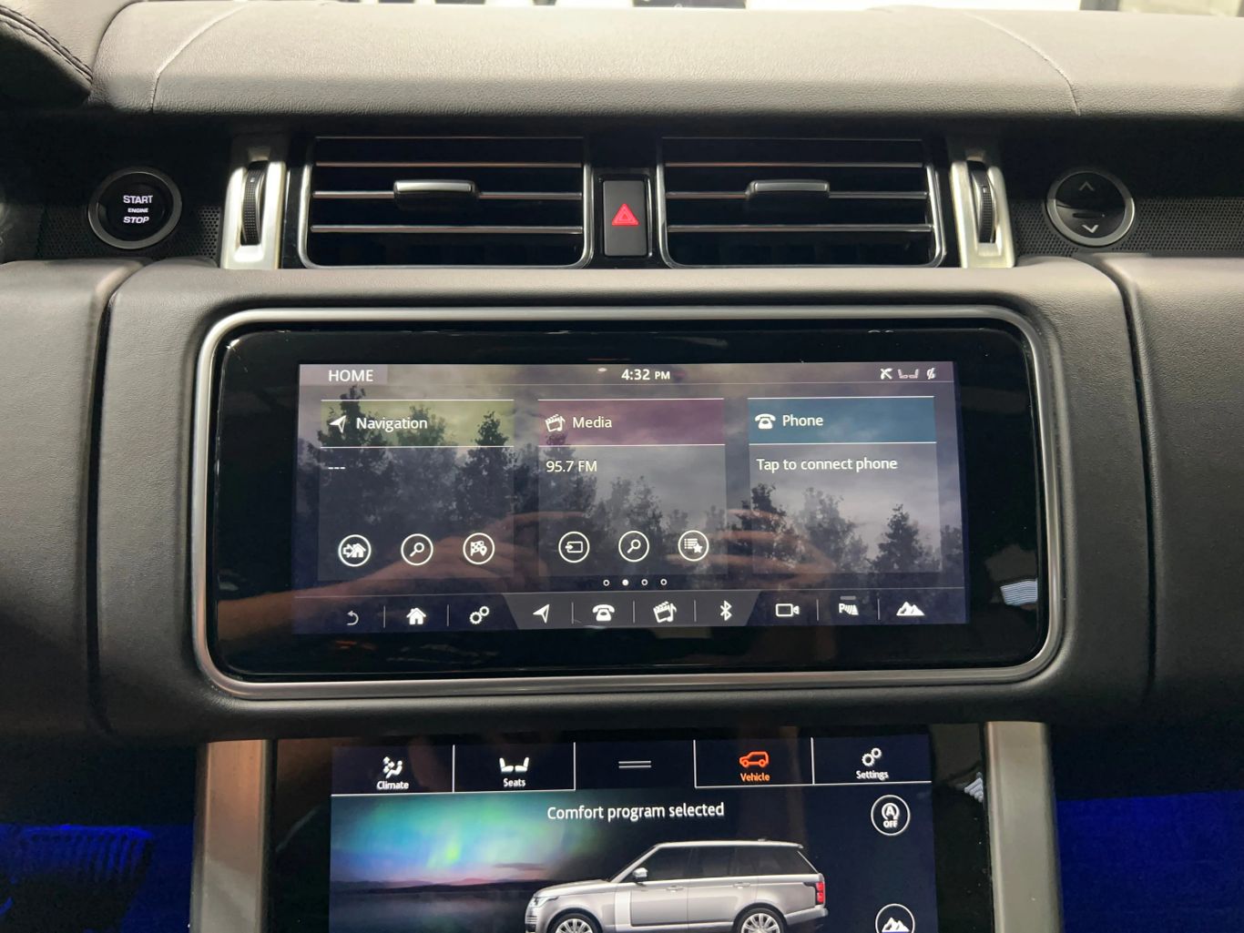 2019 LAND ROVER RANGE ROVER SUV V8, SUPERCHARGED, 5.0 LITER SUPERCHARGED SPORT UTILITY 4D