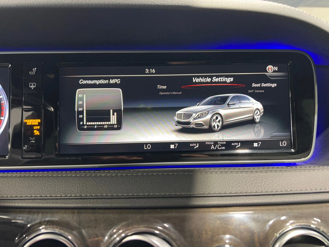 2015 MERCEDES-BENZ S-CLASS SEDAN V8, TT, 4.7L S 550 4MATIC SEDAN 4D