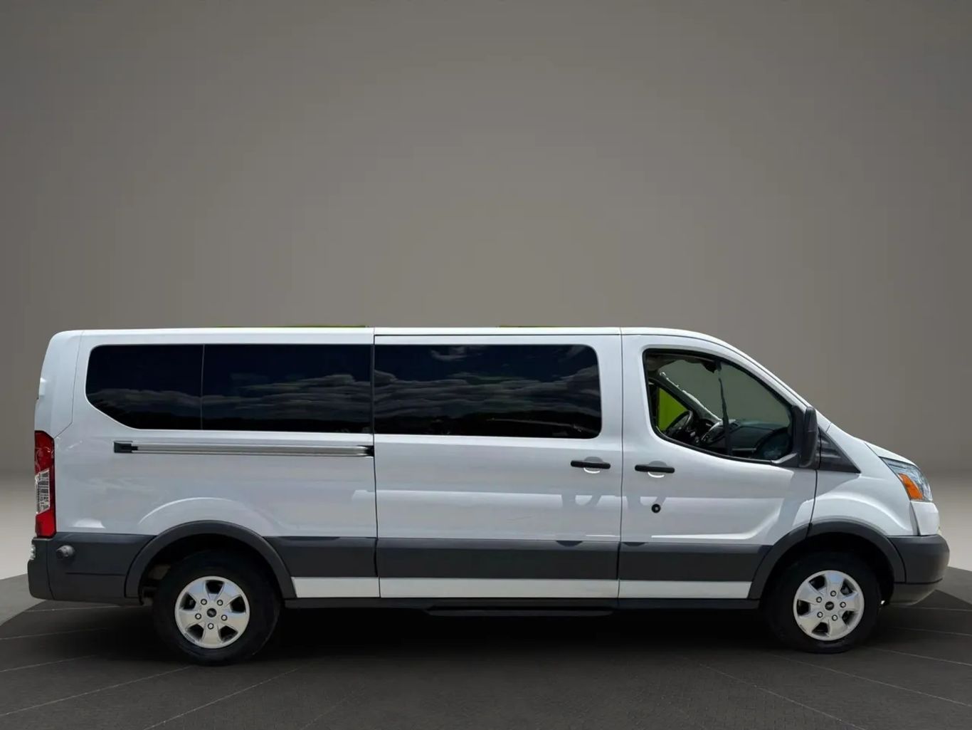 2018 FORD TRANSIT 350 WAGON PASSENGER V6, ECOBOOST, TT, 3.5L XLT W/LOW ROOF W/SLIDING SIDE DOOR VAN 3D