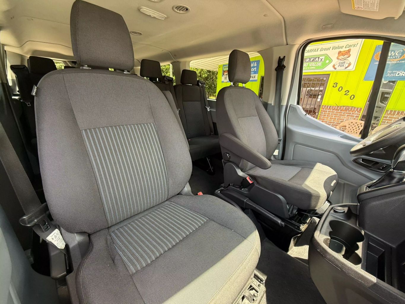 2018 FORD TRANSIT 350 WAGON PASSENGER V6, ECOBOOST, TT, 3.5L XLT W/LOW ROOF W/SLIDING SIDE DOOR VAN 3D