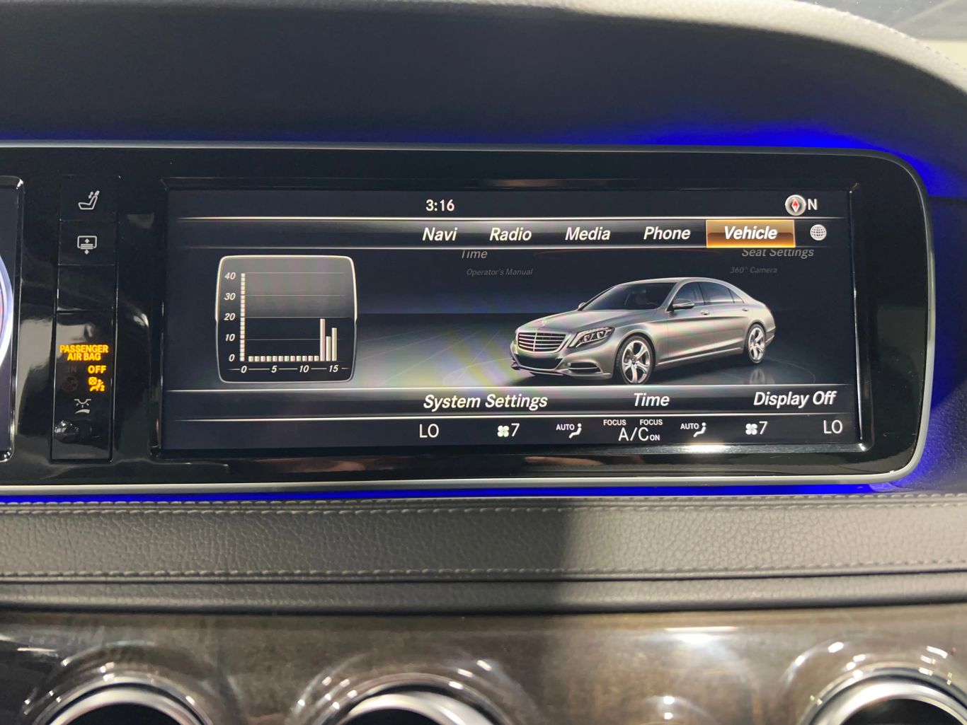 2015 MERCEDES-BENZ S-CLASS SEDAN V8, TT, 4.7L S 550 4MATIC SEDAN 4D