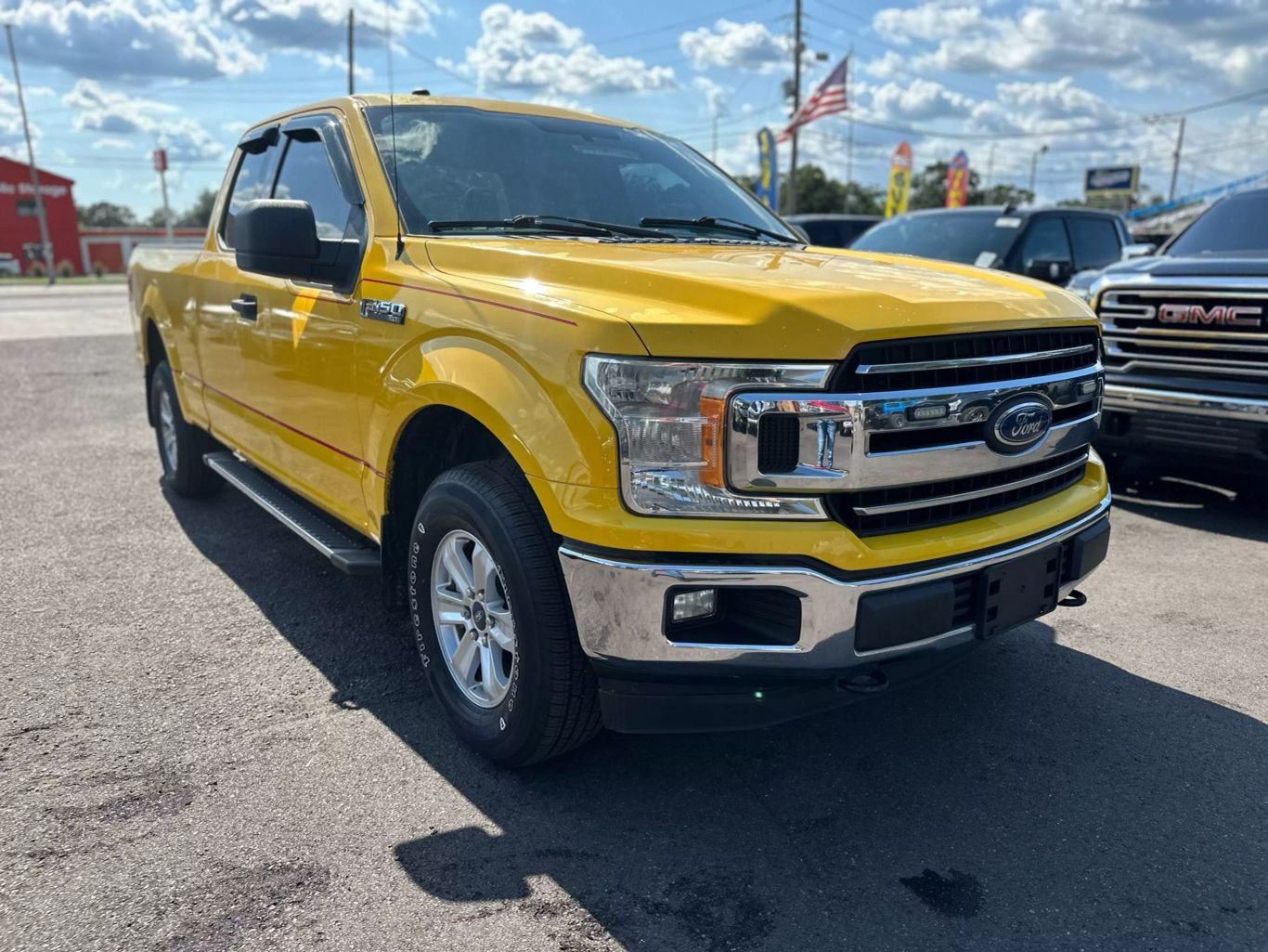 2018 FORD F150 SUPER CAB PICKUP V8, FLEX FUEL, 5.0 LITER XLT PICKUP 4D 6 1/2 FT - Tampa Motor Cars
