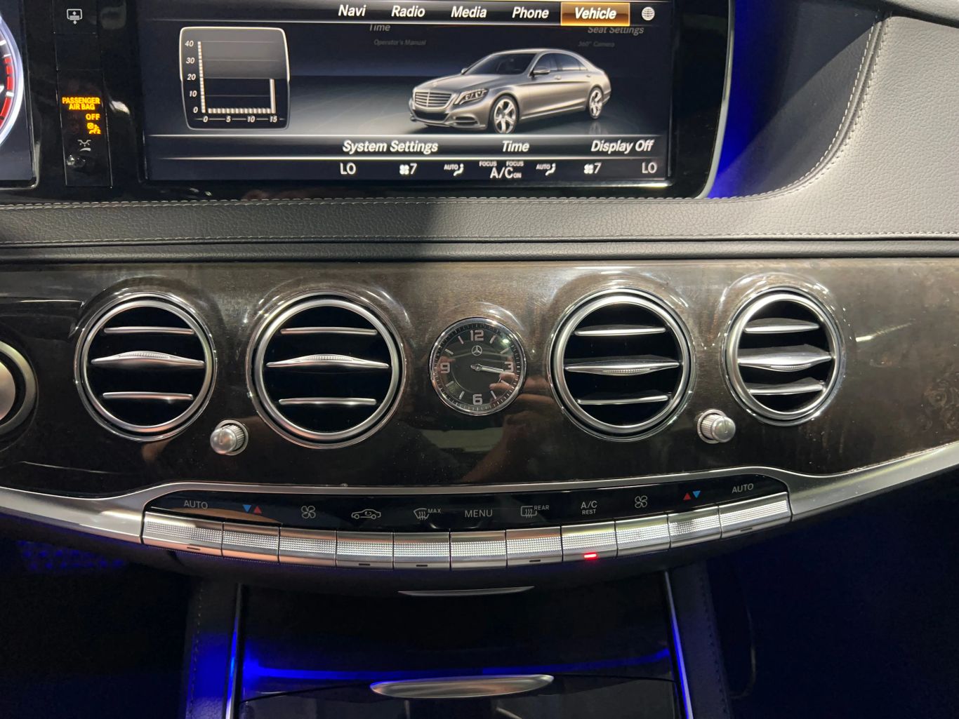 2015 MERCEDES-BENZ S-CLASS SEDAN V8, TT, 4.7L S 550 4MATIC SEDAN 4D