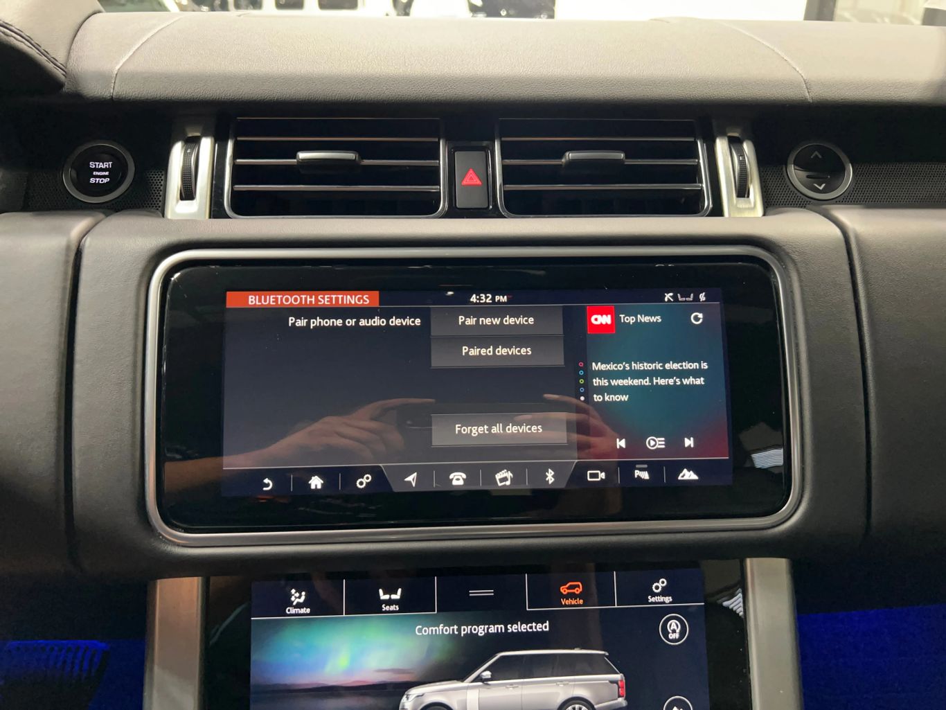 2019 LAND ROVER RANGE ROVER SUV V8, SUPERCHARGED, 5.0 LITER SUPERCHARGED SPORT UTILITY 4D