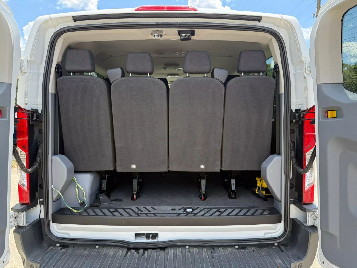 2018 FORD TRANSIT 350 WAGON PASSENGER V6, ECOBOOST, TT, 3.5L XLT W/LOW ROOF W/SLIDING SIDE DOOR VAN 3D