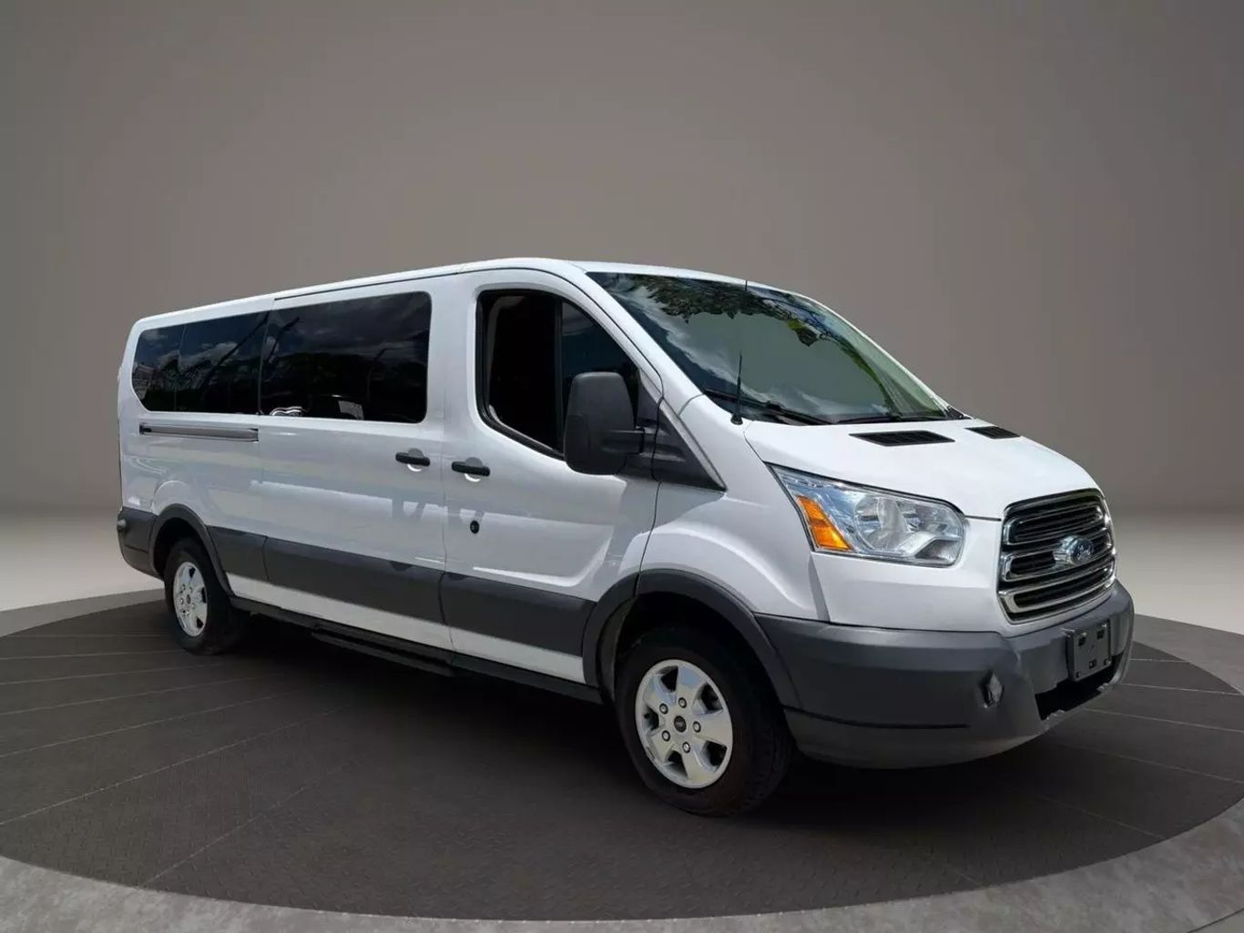 2018 FORD TRANSIT 350 WAGON PASSENGER V6, ECOBOOST, TT, 3.5L XLT W/LOW ROOF W/SLIDING SIDE DOOR VAN 3D