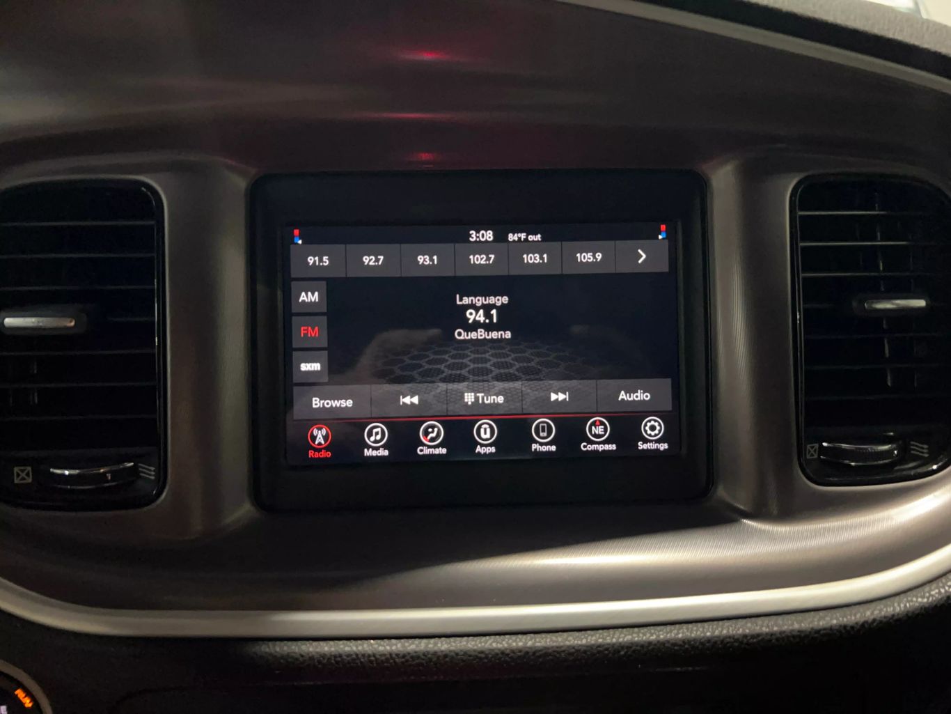2022 DODGE CHARGER SEDAN V6, 3.6 LITER SXT SEDAN 4D