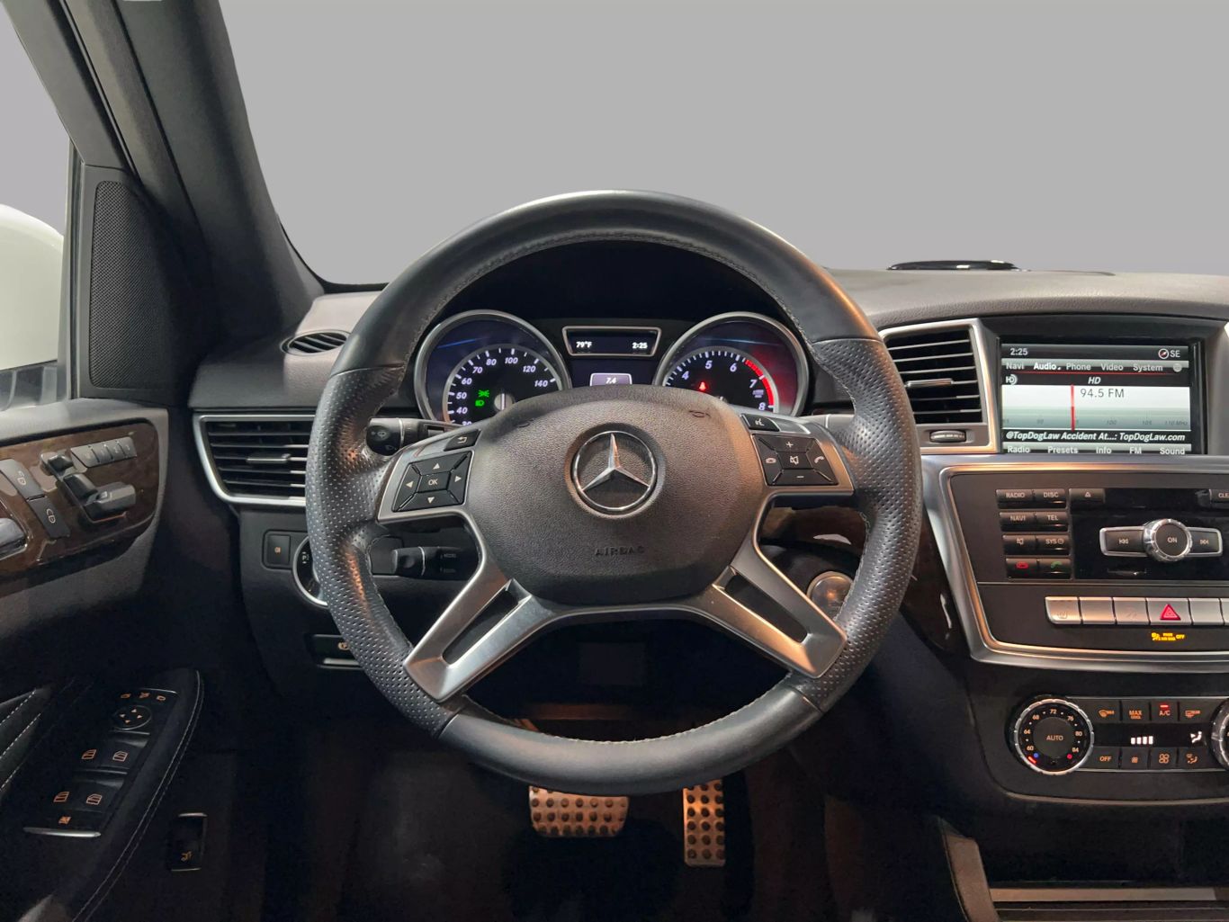2015 MERCEDES-BENZ M-CLASS SUV V6, 3.5 LITER ML 350 SPORT UTILITY 4D