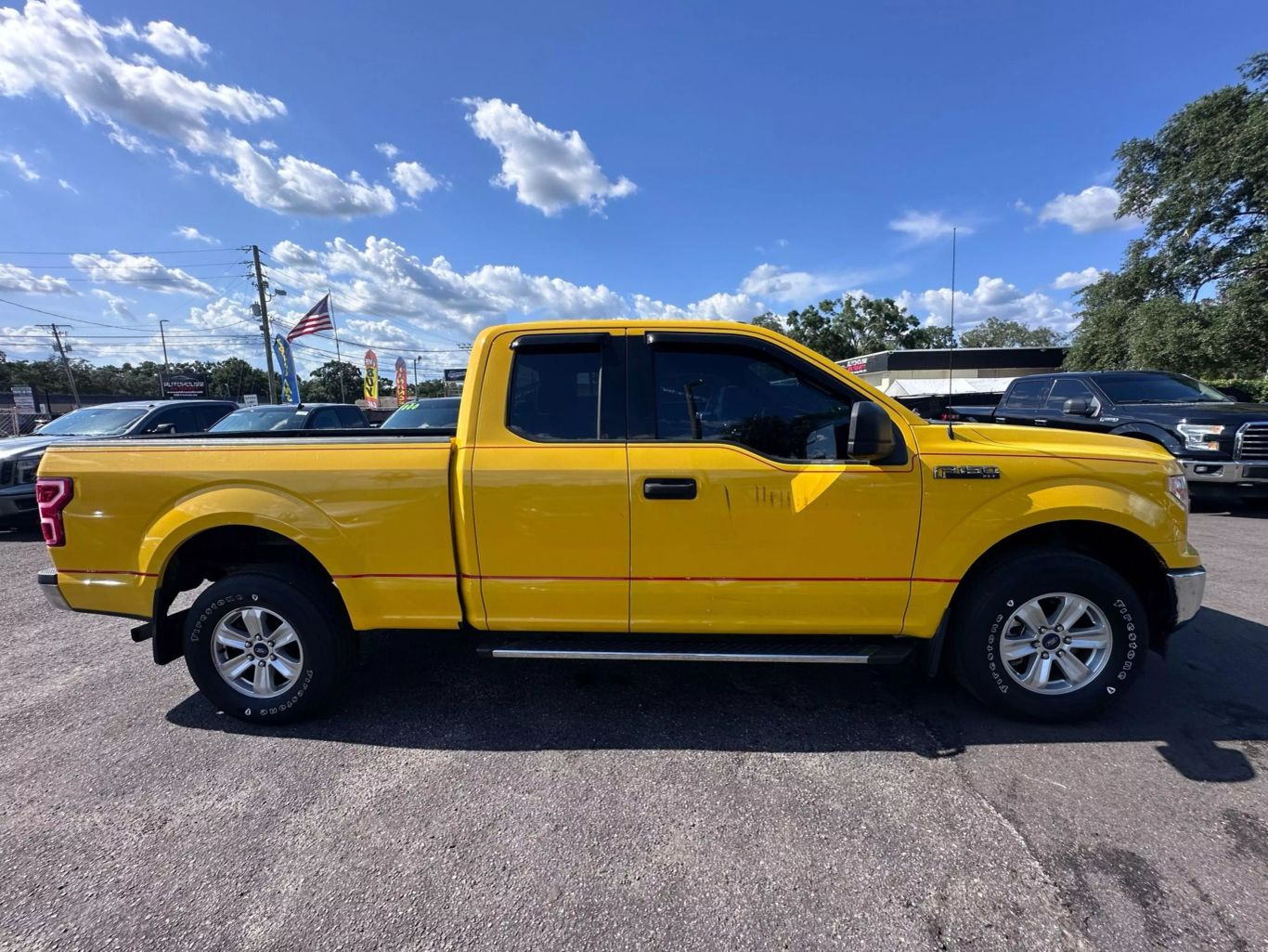 2018 FORD F150 SUPER CAB PICKUP V8, FLEX FUEL, 5.0 LITER XLT PICKUP 4D 6 1/2 FT - Tampa Motor Cars