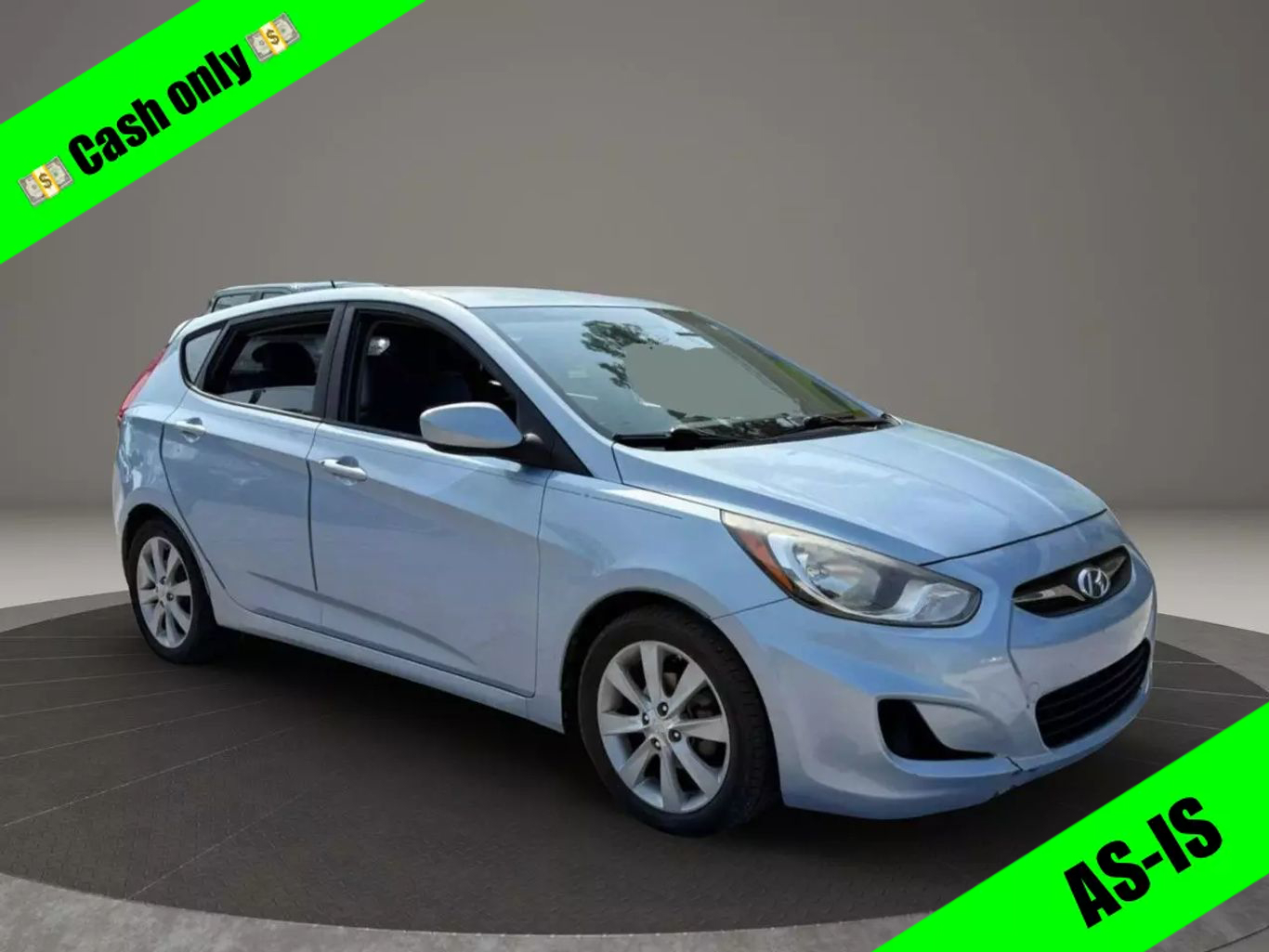 2012 HYUNDAI ACCENT HATCHBACK I4 1.6L GASOLINE HATCHBACK 5D SE 1.6L I4