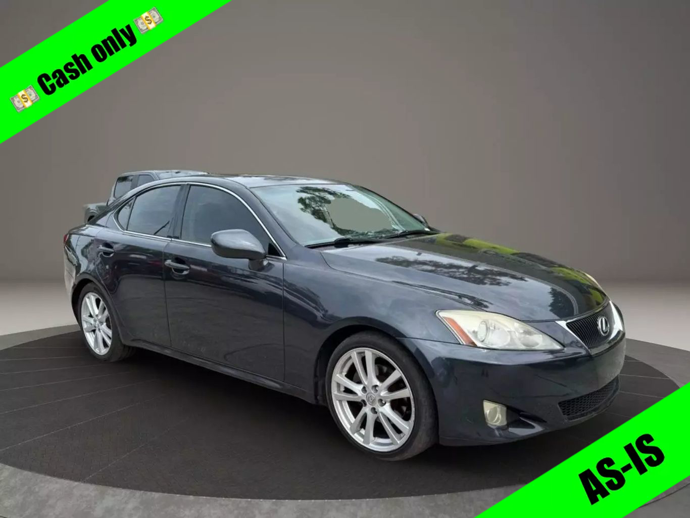 2006 LEXUS IS SEDAN V6, 2.5 LITER IS 250 SEDAN 4D