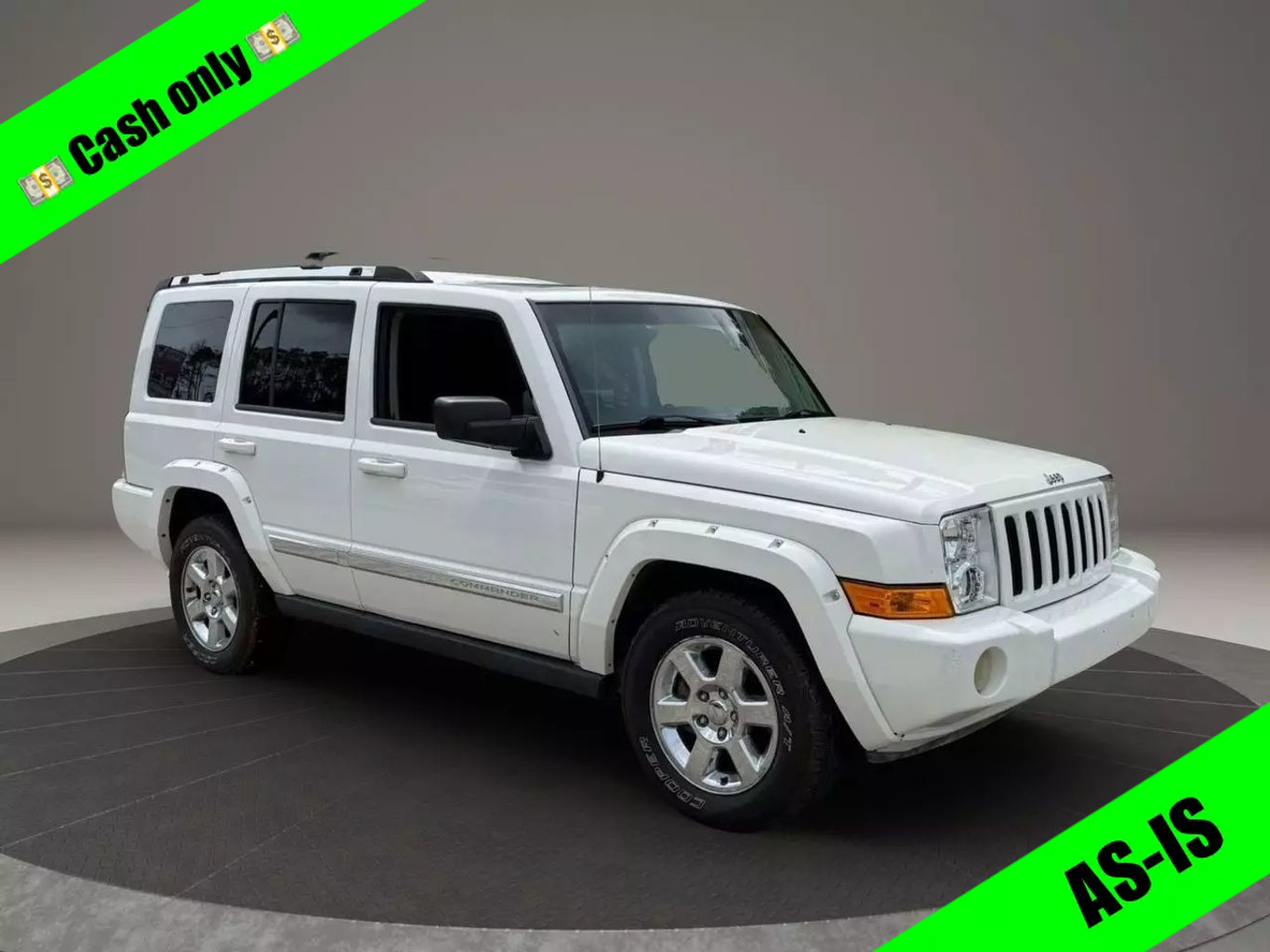 2008 JEEP COMMANDER SUV V8, HEMI, 5.7 LITER LIMITED SPORT UTILITY 4D