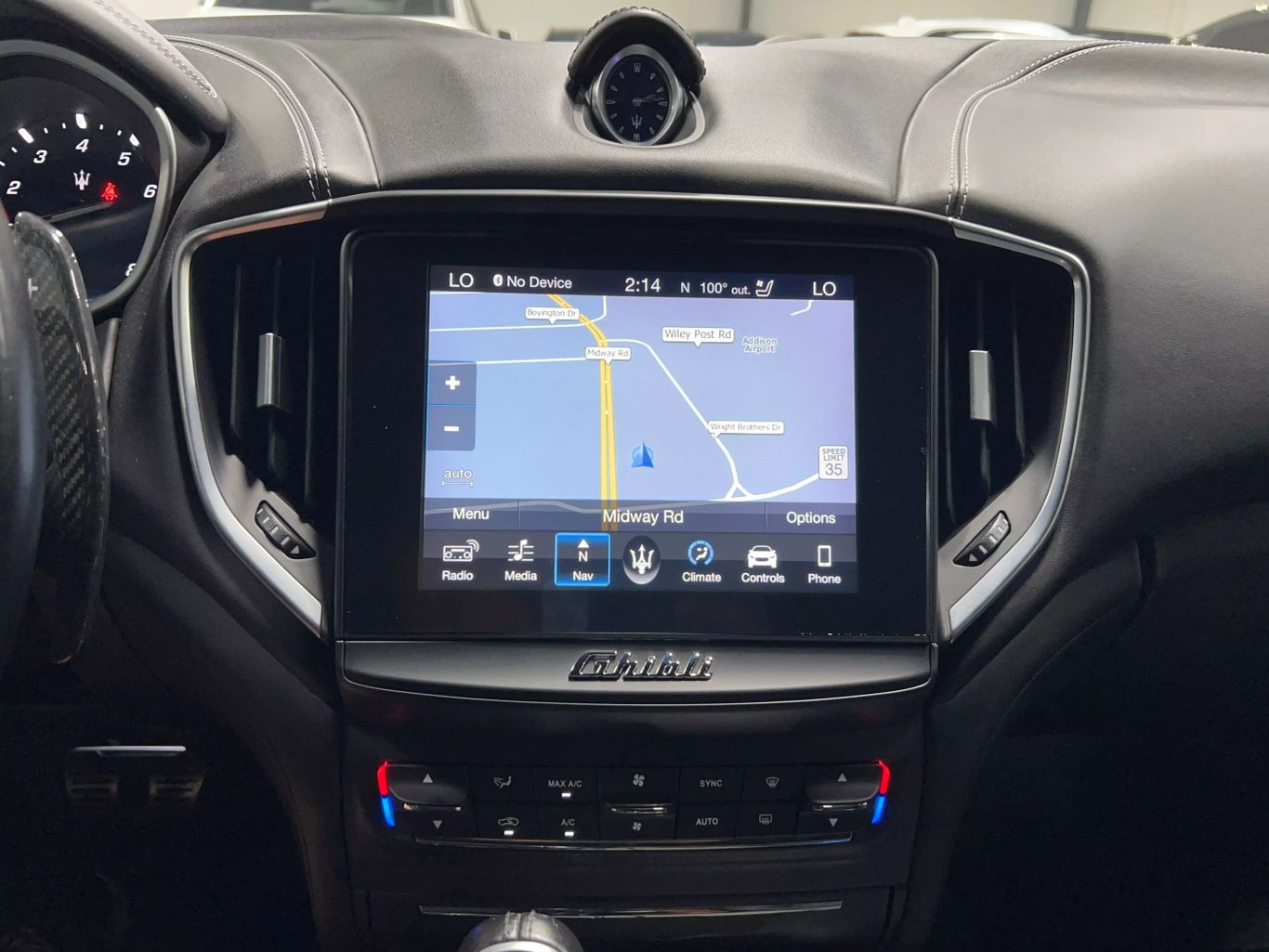 2018 MASERATI GHIBLI SEDAN V6, TWIN TURBO, 3.0 LITER S Q4 SEDAN 4D