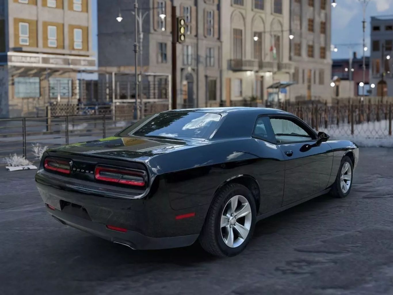 2016 DODGE CHALLENGER COUPE V6, 3.6 LITER SXT COUPE 2D