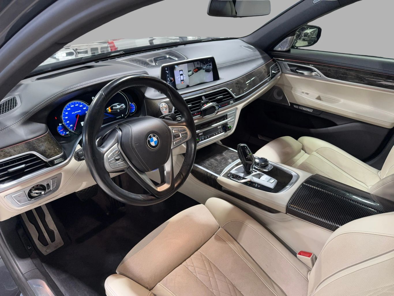 2017 BMW 7 SERIES SEDAN V8, TWIN TURBO, 4.4L 750I SEDAN 4D
