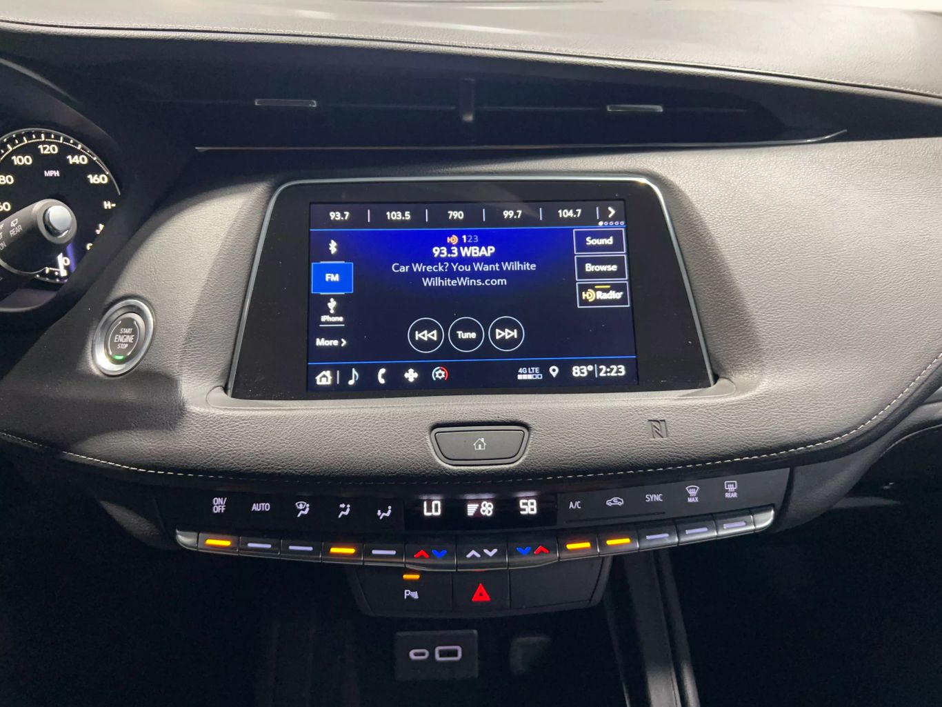 2019 CADILLAC XT4 SUV 4-CYL, TURBO, 2.0 LITER PREMIUM LUXURY SPORT UTILITY 4D