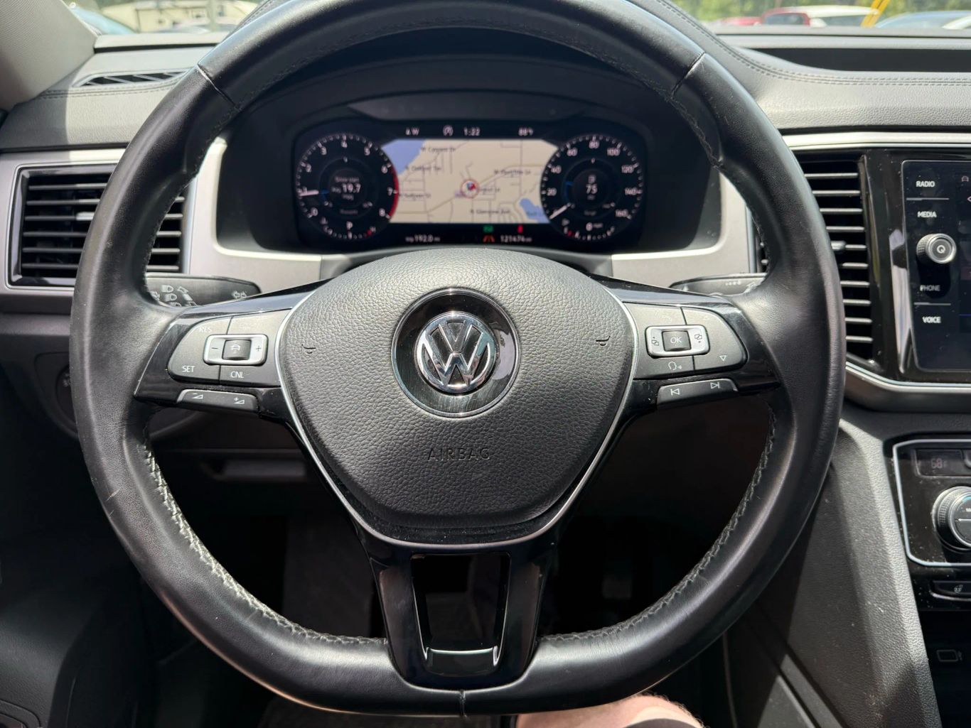 2018 VOLKSWAGEN ATLAS SUV V6, 3.6 LITER SEL PREMIUM 4MOTION SPORT UTILITY 4D