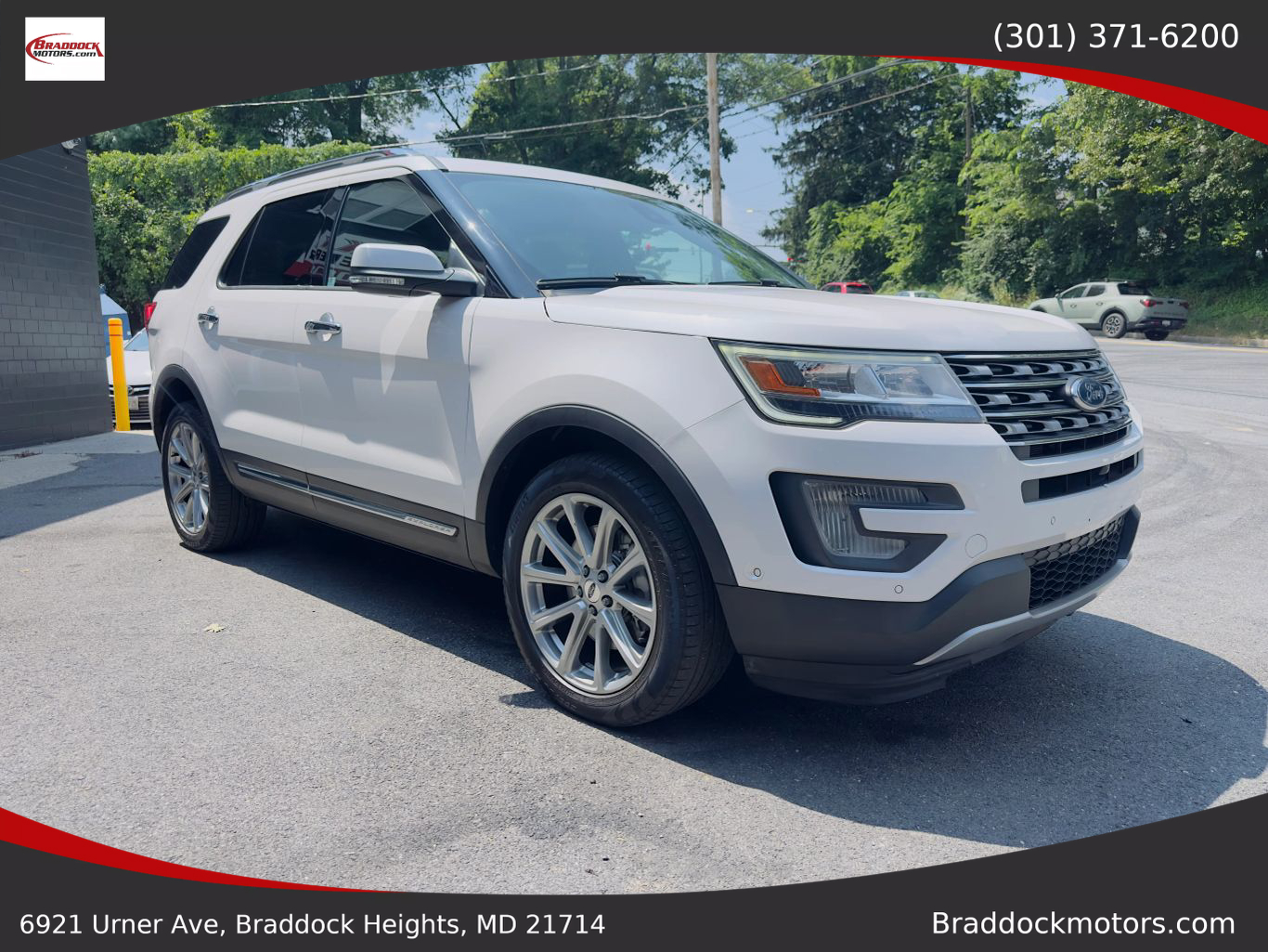 2017 FORD EXPLORER SUV V6, 3.5 LITER LIMITED SPORT UTILITY 4D