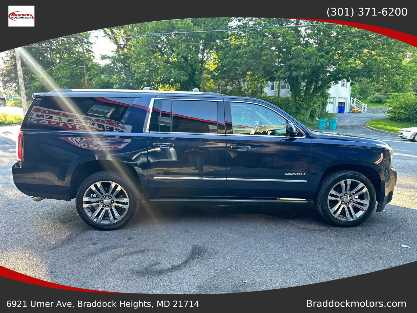 2018 GMC YUKON XL SUV V8, ECOTEC3, 6.2 LITER DENALI SPORT UTILITY 4D