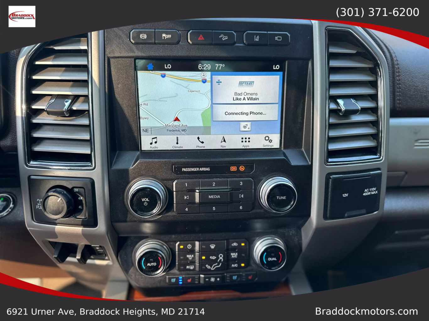 2019 FORD F350 SUPER DUTY CREW CAB PICKUP V8, TURBO DIESEL, 6.7 LITER KING RANCH PICKUP 4D 8 FT