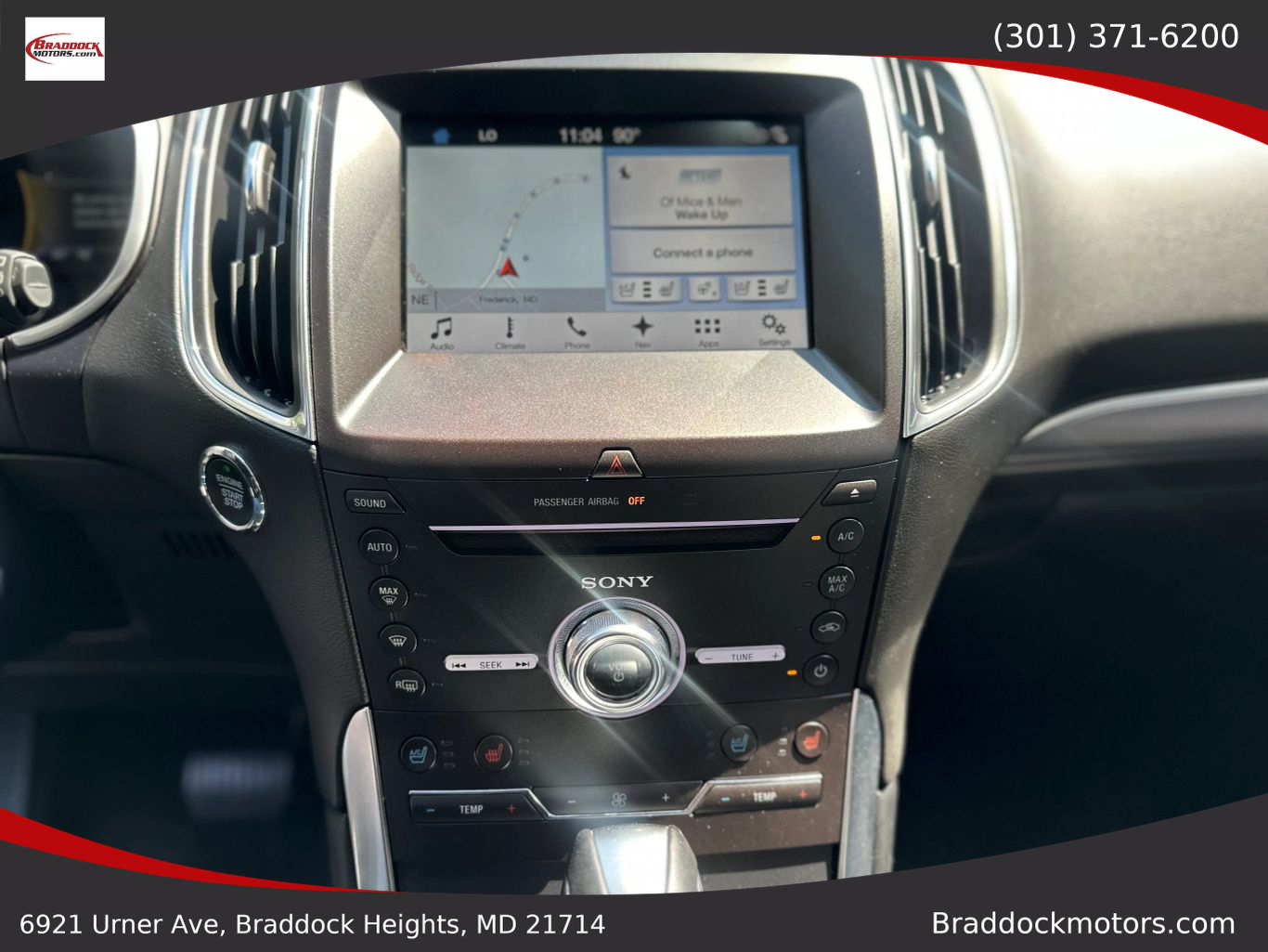 2018 FORD EDGE SUV V6, 3.5 LITER TITANIUM SPORT UTILITY 4D