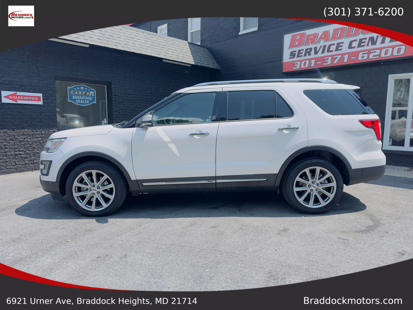 2017 FORD EXPLORER SUV V6, 3.5 LITER LIMITED SPORT UTILITY 4D