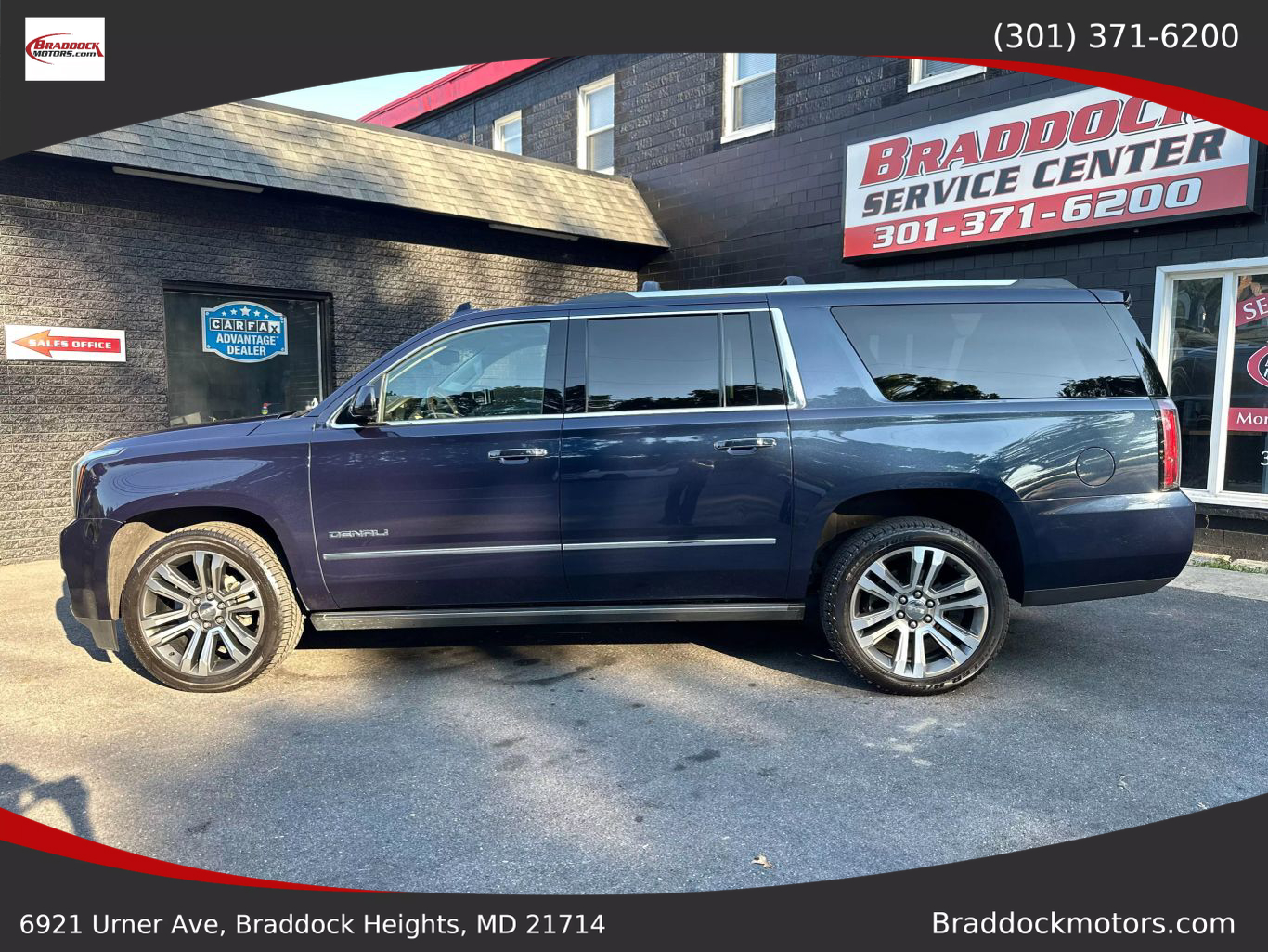 2018 GMC YUKON XL SUV V8, ECOTEC3, 6.2 LITER DENALI SPORT UTILITY 4D