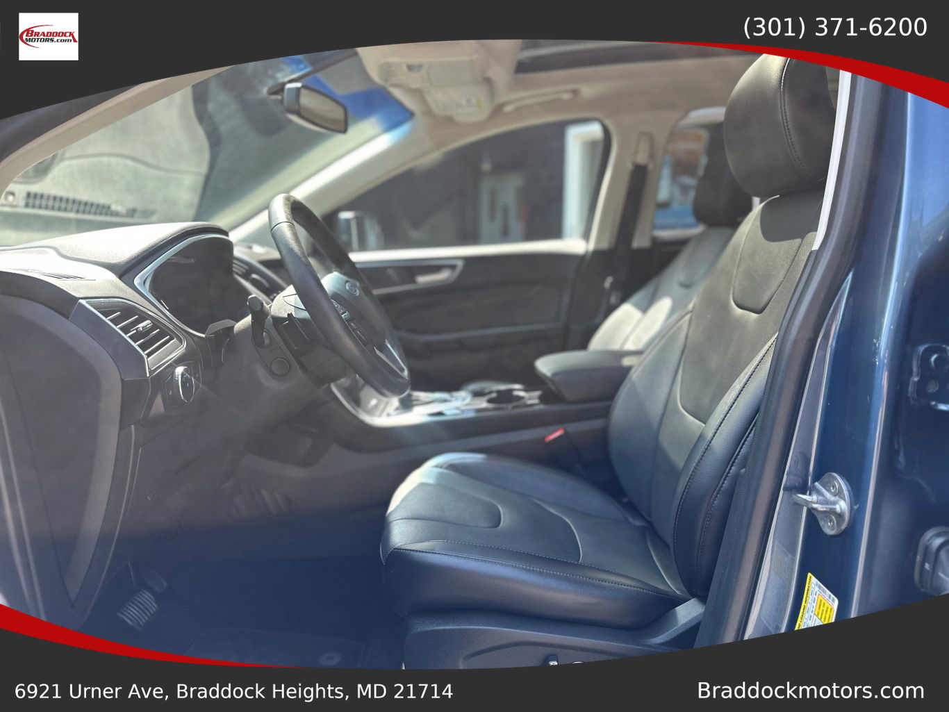 2018 FORD EDGE SUV V6, 3.5 LITER TITANIUM SPORT UTILITY 4D