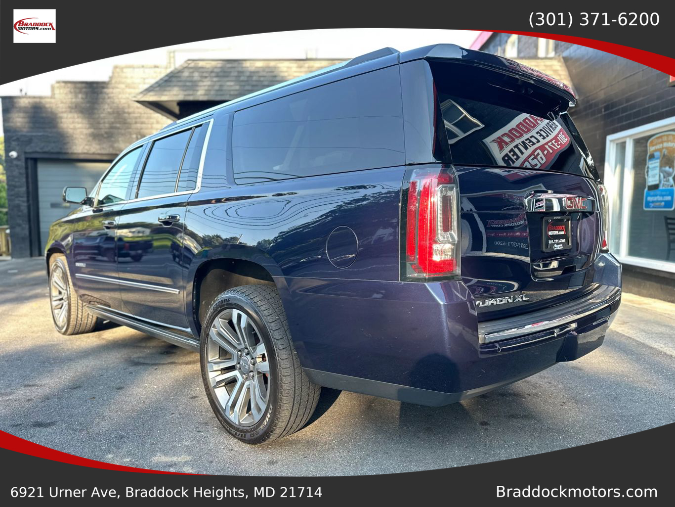 2018 GMC YUKON XL SUV V8, ECOTEC3, 6.2 LITER DENALI SPORT UTILITY 4D