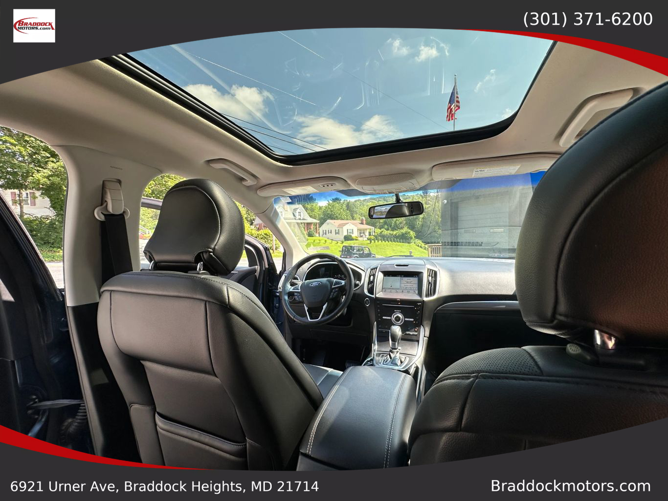 2018 FORD EDGE SUV V6, 3.5 LITER TITANIUM SPORT UTILITY 4D