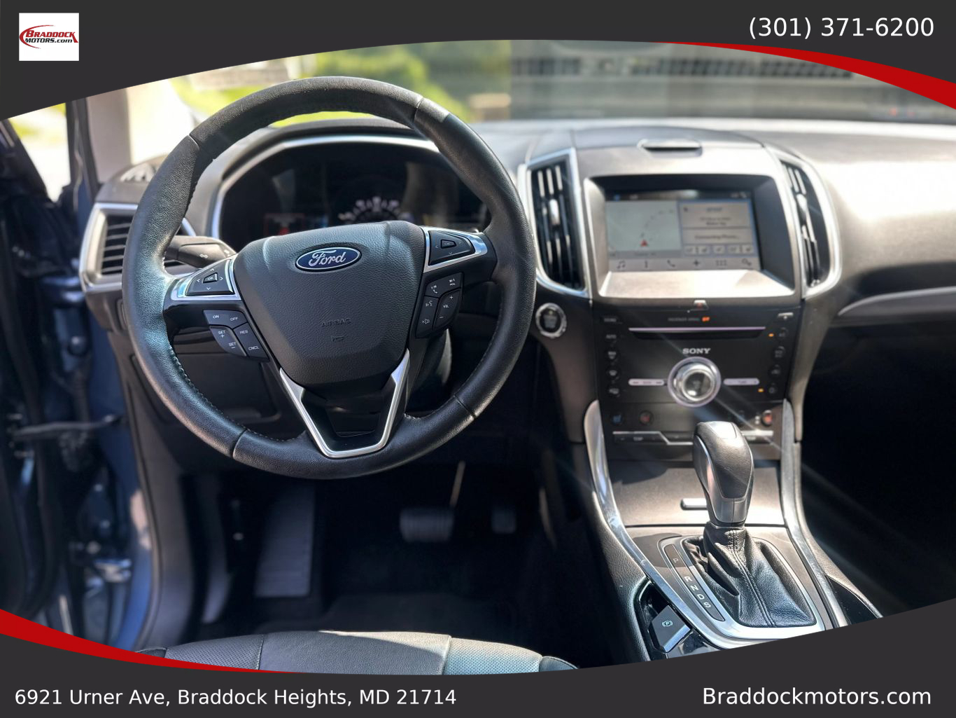 2018 FORD EDGE SUV V6, 3.5 LITER TITANIUM SPORT UTILITY 4D