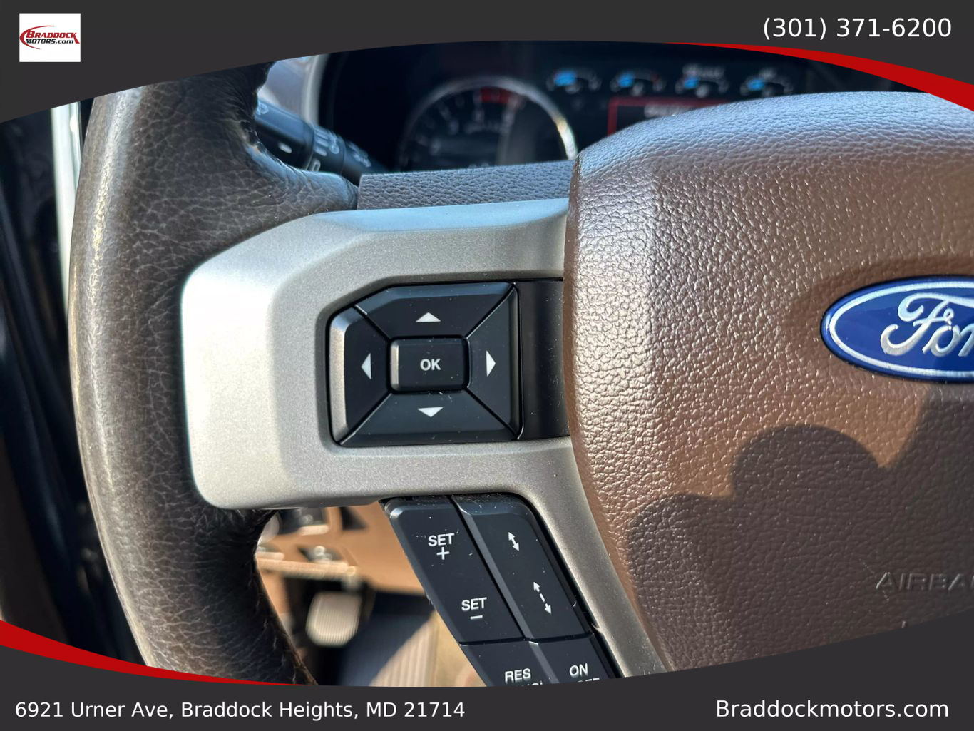 2019 FORD F350 SUPER DUTY CREW CAB PICKUP V8, TURBO DIESEL, 6.7 LITER KING RANCH PICKUP 4D 8 FT