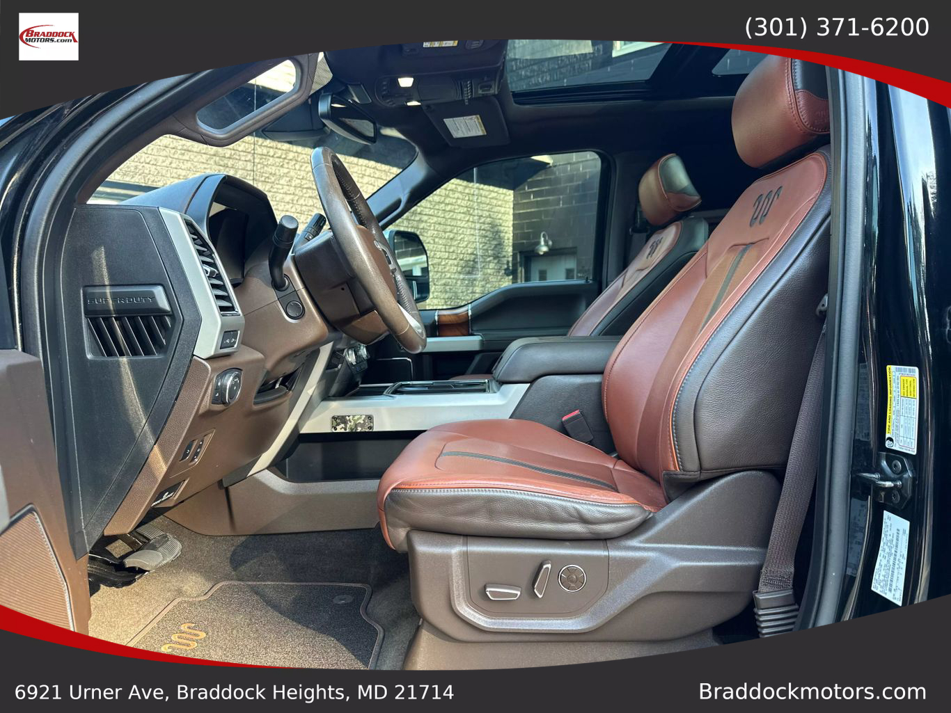 2019 FORD F350 SUPER DUTY CREW CAB PICKUP V8, TURBO DIESEL, 6.7 LITER KING RANCH PICKUP 4D 8 FT