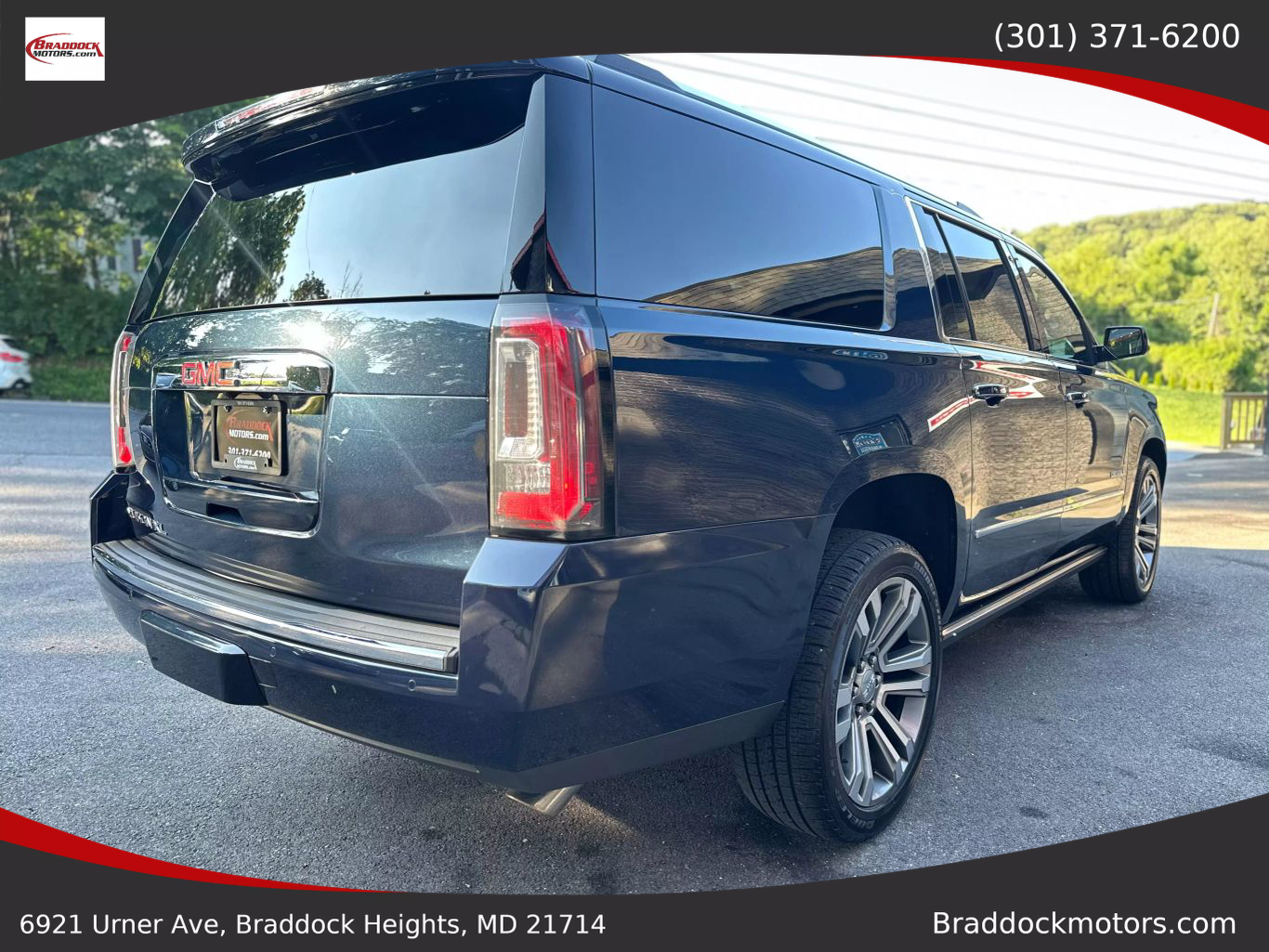 2018 GMC YUKON XL SUV V8, ECOTEC3, 6.2 LITER DENALI SPORT UTILITY 4D