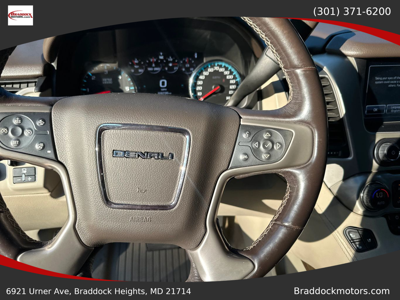 2018 GMC YUKON XL SUV V8, ECOTEC3, 6.2 LITER DENALI SPORT UTILITY 4D