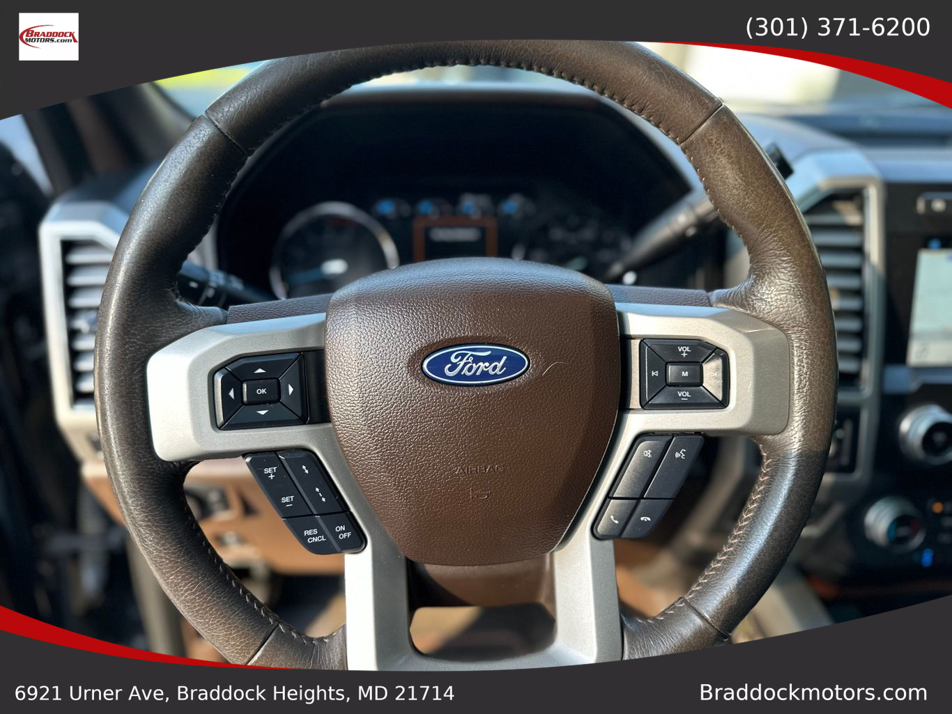 2019 FORD F350 SUPER DUTY CREW CAB PICKUP V8, TURBO DIESEL, 6.7 LITER KING RANCH PICKUP 4D 8 FT